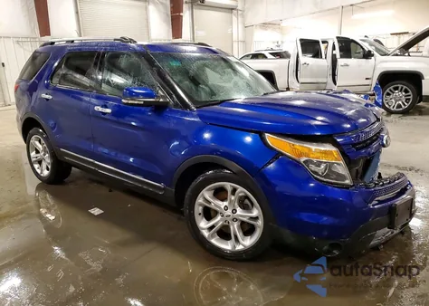 2014 Ford Explorer Limited из США, поврежденный, VIN 1FM5K8F88EGB36771